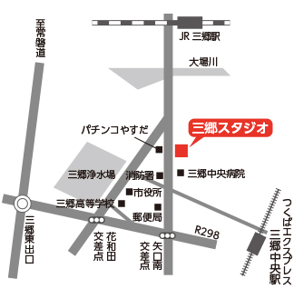 株式会社東広 ミサトスタジオ地図